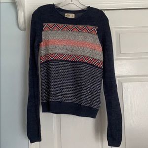 Multicolored striped sweater
